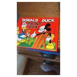 Tin Donald Duck paint box