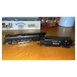 HO Santa Fe 2-10-4 Locomotive & Tender