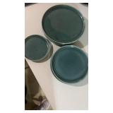 Mid century Russel Wright Seagram 4 dinner plates