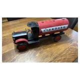 Vintage Pressed Steel Titan Toy RC 0011 Red &
