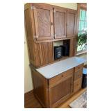 Hutch approx 42x25x72. Sliders don