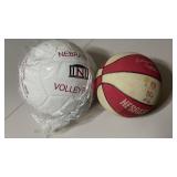 2 Nebraska Balls.  National Champ V-Ball &