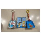 2 Ohio Art & 1 J Chein Sand Shovels.  Big one