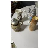 4 Beer Steins
