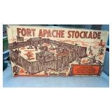 Vintage Fort Apache Stockade Set w/ Original Box