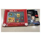 Ohio Art & Guide to Stamps Collectors Books