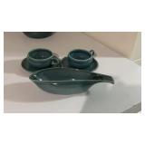 Mid century  Russel Wright. Seafoam 2 tea cup , 2