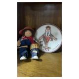 Norman Rockwell decorative plate and decorative