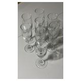 8 Champagne Flutes