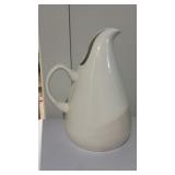 Mid century Russel Wright White Linen pitcher