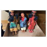 Native Indian dolls
