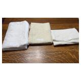 3 Big Table Clothes Approx. 48x120 & 90x90
