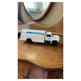 White coop Refined fuels tanker truck