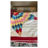 64 x 68 ï¿½ quilt  some staining