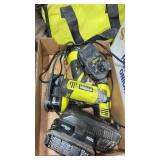 Ryobi drills and batteries