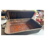 Vintage Cast Iron Pan w/ Lid