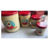 Tin canister set