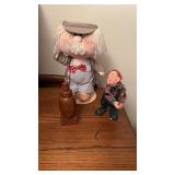 3 Home Decor Man Cave Figurines
