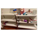 2 Shelves with Contents approx 30x10.5
