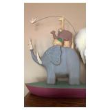Wooden elephant decoration