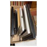 Box of miscellaneous photo frames