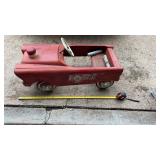 Vintage Fire Chief Pedal Car
