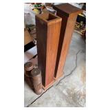 4 Wood Post Approximately 10x10x45
