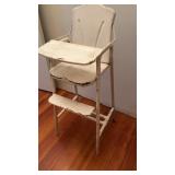 Kids Metal Doll High Chair approx 12.5x31