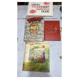 4 vintage books