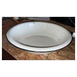 Enamel ware  oval bowl