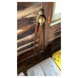 2 Handmade Walking Stick with Maybe Brass Handles