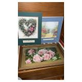 3 Vintage Home Decor Framed Prints