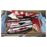 Flat of Nebraska memorabilia