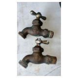Outside faucets