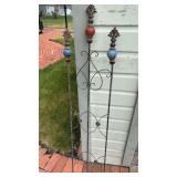 Metal Plant/ Fence Section Stand