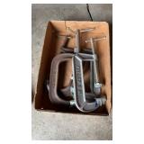 4- 6 inch clamps