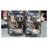 2 new in pkg first contact Star Trek figures
