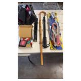 Cane Sword, Walking Stick, Torch, First Aid Kit,