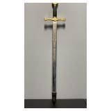 Decorative Knight Sword. Needs a little cleaning.