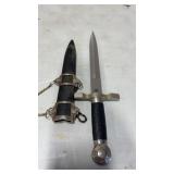Vintage Stainless Steel Knife & Sheath