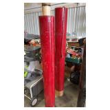 2 Red Model Rocket Bodies need tlc. 1 has a