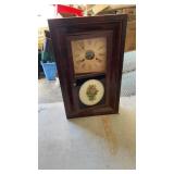 Mid-Century Seth Thomas Ogee Shelf Clock approx