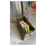 Ammo Box with Model Rocket Parts inside