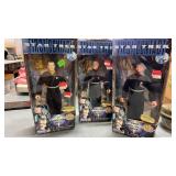 3 Star Trek first contact  action figures. New in
