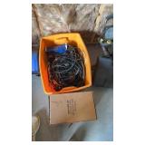 Box of conduit and cable for televisions
