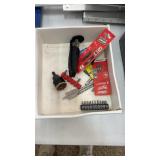 Mixed box of bits knife