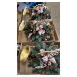 3 Holiday Trumpets Decor