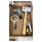 Hammer, Pipe Cutter, Vise Grips, & more