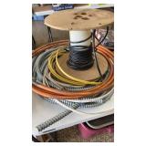 Conduit, copper pipe, & wire