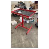 Rolling shop table